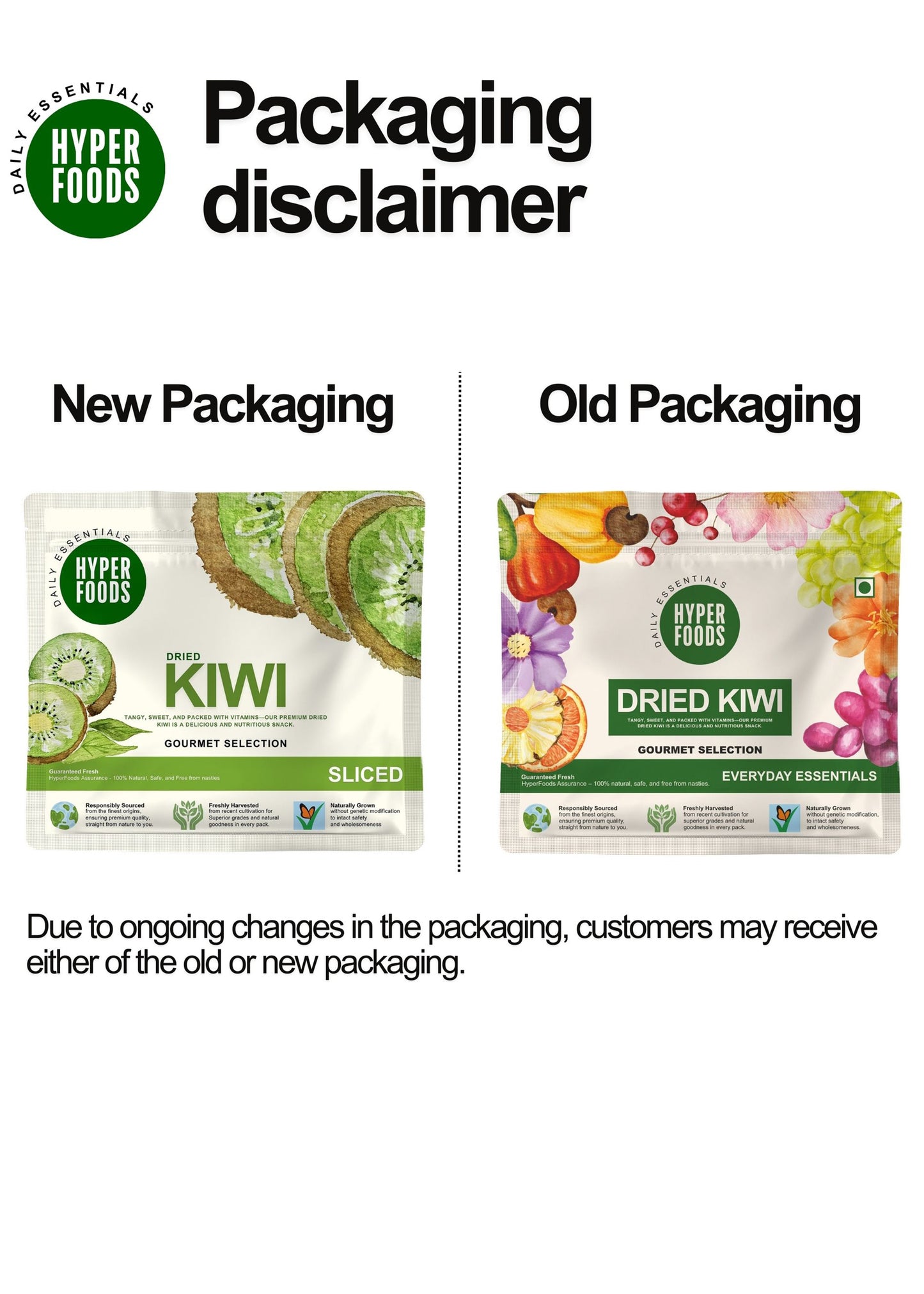 Dried Kiwi Sliced Resealable Pouch 400gm (200gm x 2 Pack)