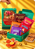 RawFruit Gifts From The Orchards Dry Fruits, Britlte Gift Pack 220g with Diwali Gifts
