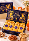 RawFruit Four Seasons Dry Fruits Gift Pack 400g with Diwali Greeting Card