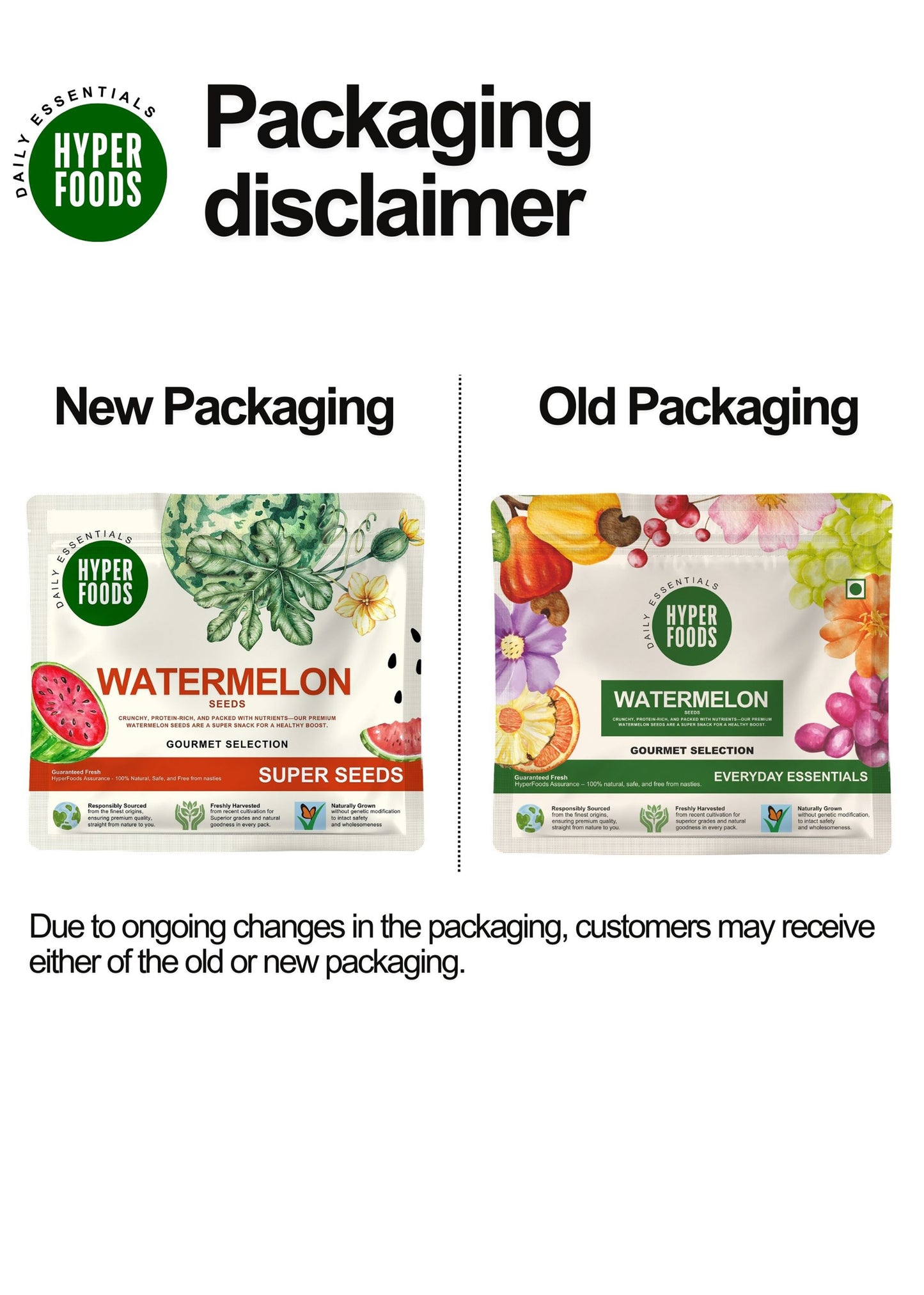 Watermelon Seeds Resealable Pouch 200gm