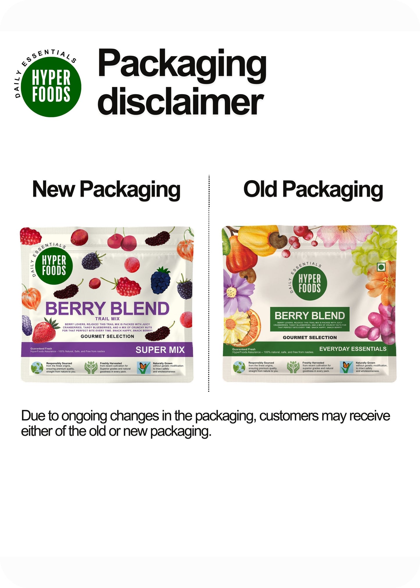 Dried BerryBlend Resealable Pouch 200gm