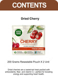 Dried Cherry Resealable Pouch 400gm (200gm x 2 Pack)