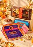 RawFruit Courtyard Collection Dry Fruits Gift Pack 250g with Diwali Greeting Card