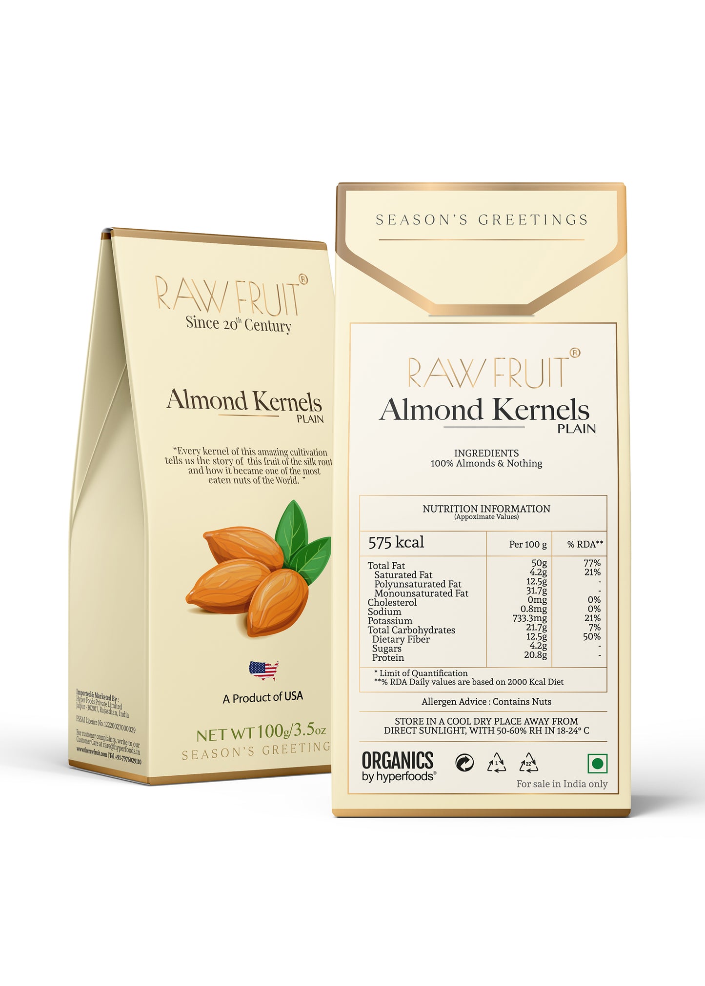 Dry Fruits Combo Pack Cashew, Almond, & Walnut