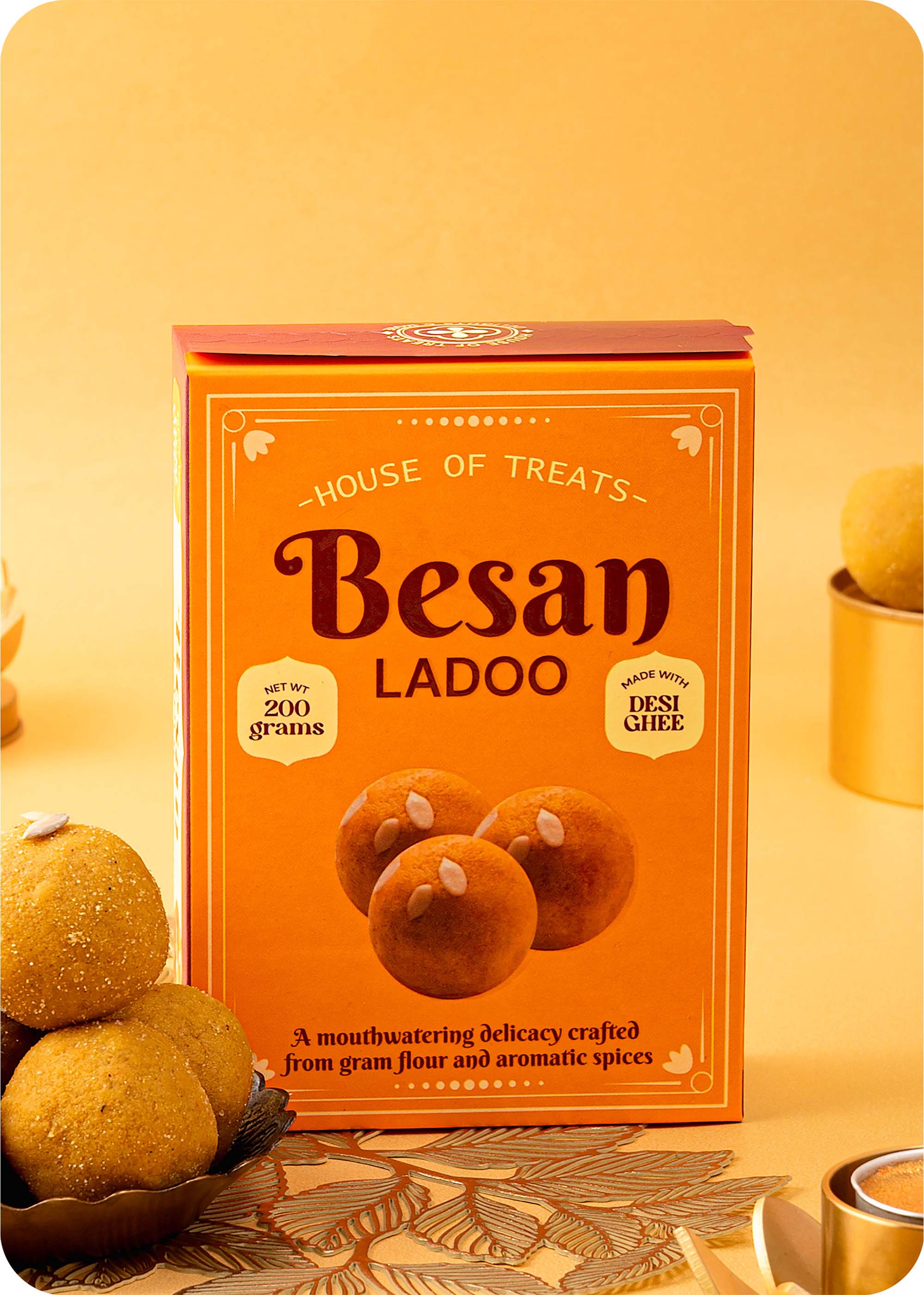 Besan Ladoo Sweets Gift Pack
