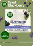 Dried BlackBerry Resealable Pouch 200gm