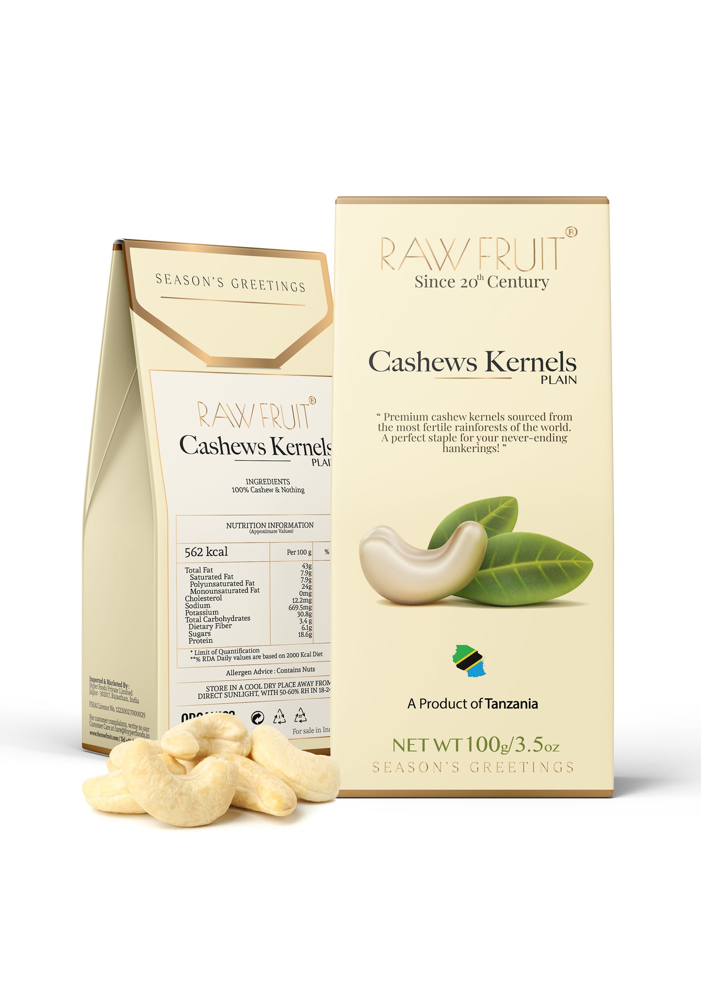 Dry Fruits Combo Pack Cashew, Almond, & Walnut