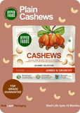 Plain Cashews Resealable Pouch 400gm (200gm x 2 Each)