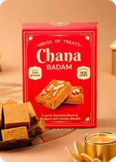 Channa Badam Barfi Sweets Gift Pack