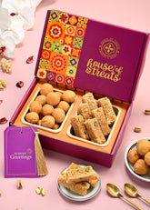 Milk Cake, Kachori Sweets Combo Gift Pack