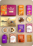 Delicious Assortment: Sweets, Chocolate, Cookies & Premium Nuts