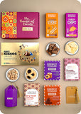 Delicious Assortment: Sweets, Chocolate, Cookies & Premium Nuts