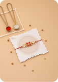 Courtyard Collection - 745 Grams Set of 6 Dry Fruits with Rakhi