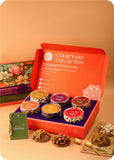 Courtyard Collection - 745 Grams Set of 6 Dry Fruits with Set of 3 Rakhi