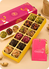Diwali Sweets Gift Pack : Pack of 12 Artisanal Ladoo