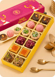 Diwali Sweets Gift Pack : Pack of 12 Assorted Sweets