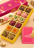 Diwali Sweets Gift Pack : Pack of 12 Assorted Sweets