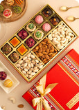 Diwali Sweets Gift Pack : Assorted Sweets and Dry Fruits