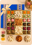 Diwali Sweets Gift Pack : Pack of 24 Assorted Sweets and Dry Fruits
