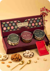 Celebration Gift Pack: Cashews, Almonds, Pistachio