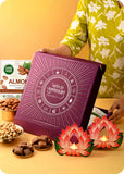 Diwali Gift Box : Brittle, Premium Nuts & Festive Decor