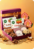 Diwali Gift Box : Brittle, Premium Nuts & Festive Decor