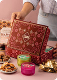 Festive Delight Diwali Gift Hamper with Brittle & Candles