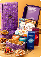 Diwali Celebration Hamper : Brittle, Nuts & Candles