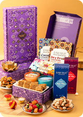 Bhai Dooj Gift Box : Brittle, Nuts & Candles