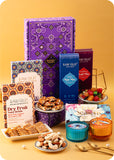 Diwali Celebration Hamper : Brittle, Nuts & Candles
