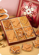 Lohri Special Hamper : 6 Varieties of Gajak (900 Grms)