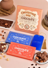 Coffee Almond and Hazelnut Chocolate Bar