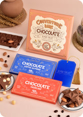 Coffee Almond and Hazelnut Chocolate Bar