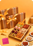 Assorted with Roasted Dry Fruits, Sweets Gift Pack