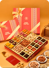 Fudge, Chocolate with Dry Fruits, Sweets Box