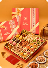 Tarts, Marzipan with Dry Fruits, Sweets Gift Pack