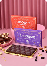 Fruit Nut and Hazel Nut Chocolate Bar