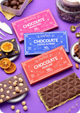 Coffee Almond, Orange Peel and Hazelnut Chocolate Bar