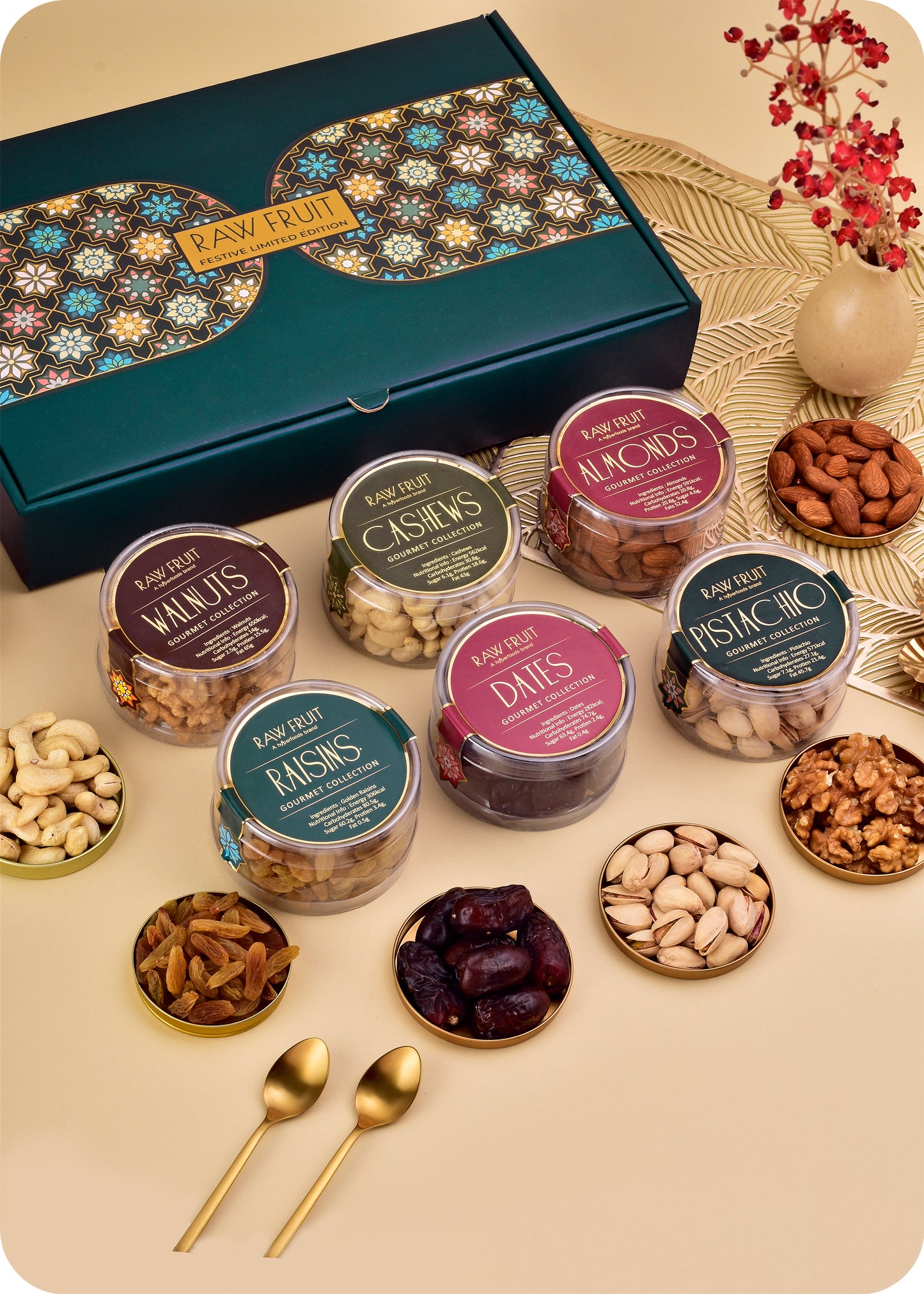 Pack of 6 Dry Fruits for Gifting