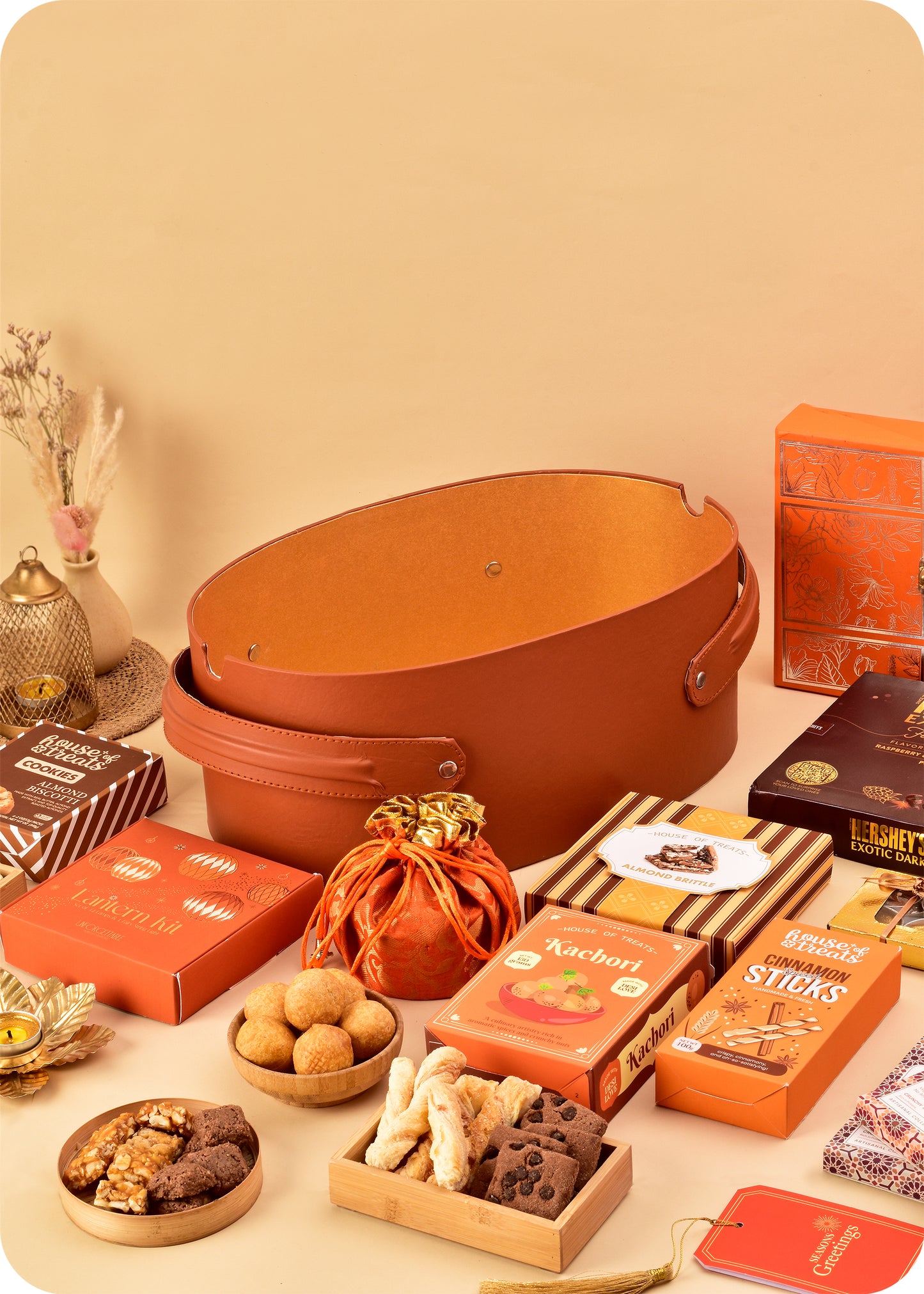 Diwali Gift: Brittle, Cookies & Snacks