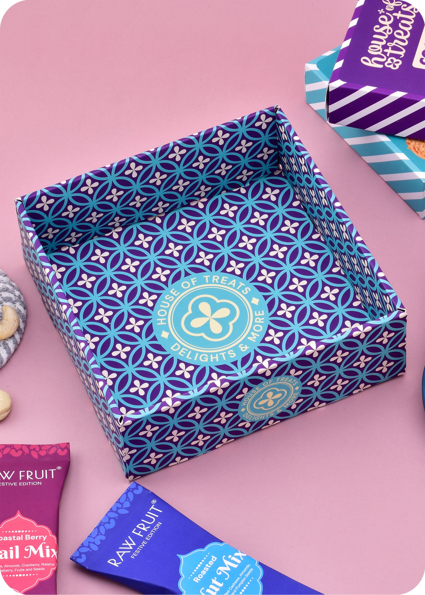 Dry Fruits with Cookies Gift Hamper