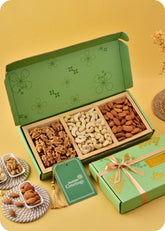 Dry Fruit Box: Cahews, Almonds, Walnuts