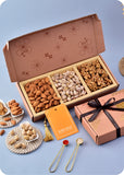 Dry Fruit Box: Almonds, Pistachios, Walnuts