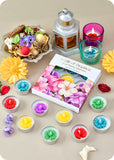 Tea Light Candle Petals of Elegance