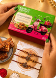 Sweet Treat: Dodha Barfi With Set of 3 Rakhi