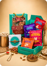 Gifts From The Orchards Dry Fruits Gift Pack with Rakhi
