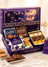 Celebration Hamper with Dry Fruits, Brittles & Sweets