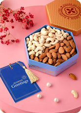 Cashews, Almonds Dry Fruits Combo Gift Pack