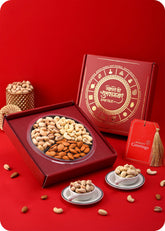 Dry Fruits Gift Box with Almonds, Cashews & Pistachios