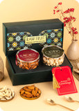 Dry Fruits Gift Pack Including cashews and almonds